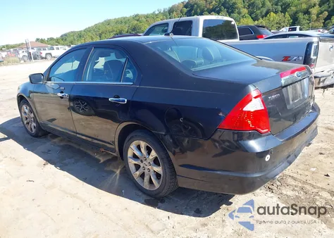 2011 Ford Fusion Sel from USA, damaged, VIN 3FAHP0JG7BR106285